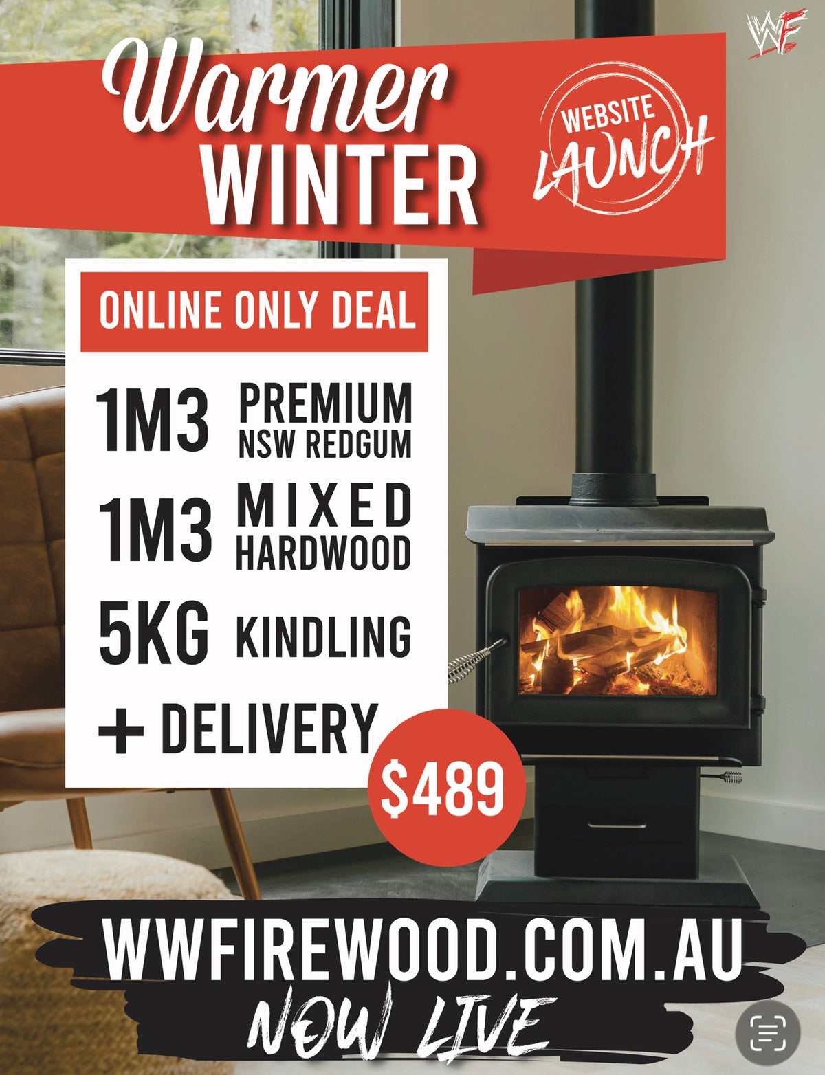 🔥WARMER WINTER FIREWOOD🔥