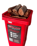 240lt Wheelie Bin Refill - Redgum – Standard Split
